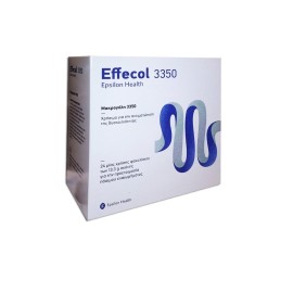 Epsilon Health Effecol 3350 Μακρογόλη για την αντιμετώπιση της δυσκοιλιότητας, 24 φακελίσκοι