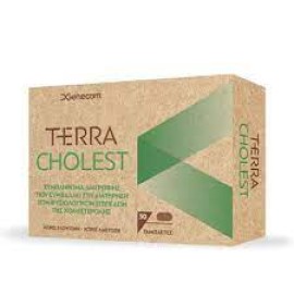 Genecom Terra Cholest, για την Διατήρηση των Φυσιολογικών Επιπέδων της Χοληστερόλης ,30tabs