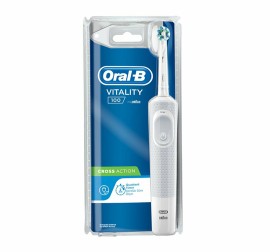 Oral-B Vitality 100 Λευκή Ηλεκτρική Οδοντόβουρτσα, 1τεμ