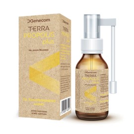 Genecom Terra Propolis Plus Σπρέι με Γεύση Βύσσινο για τον Ερεθισμένο Λαιμό & το Βήχα, 20ml