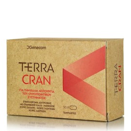 Genecom Terra Cran Συμπλήρωμα Διατροφής με Κράνμπερι για την Καλή Υγεία του Ουροποιητικού, 30tabs