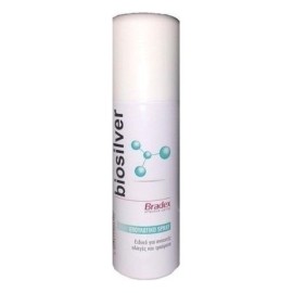 Bradex Biosilver Spray Επουλωτικό Σπρέι Αργύρου Ειδικό Για Ανοιχτές Πληγές & Τραύματα 125ml