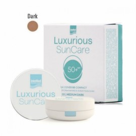 Intermed SunCare Silk Cover BB Compact SPF50+ Dark 04 Πούδρα Υψηλής Αντηλιακής Προστασίας, 12gr